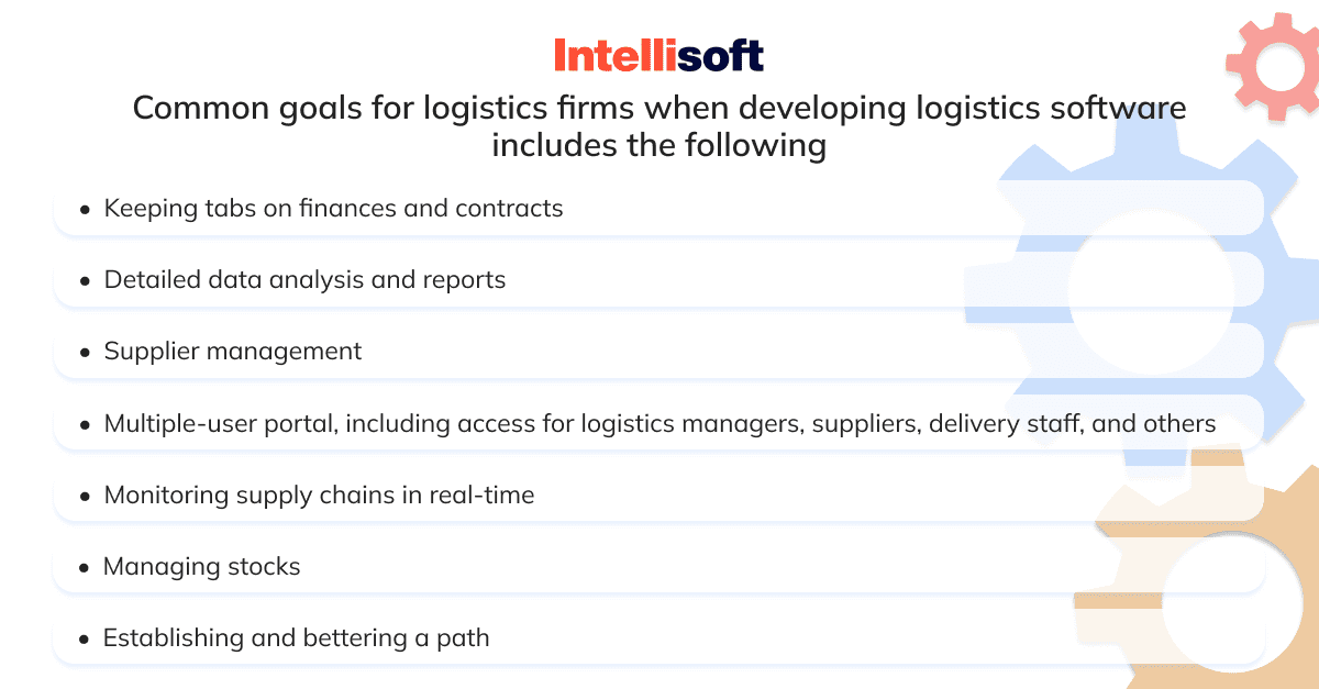 software for logistics management