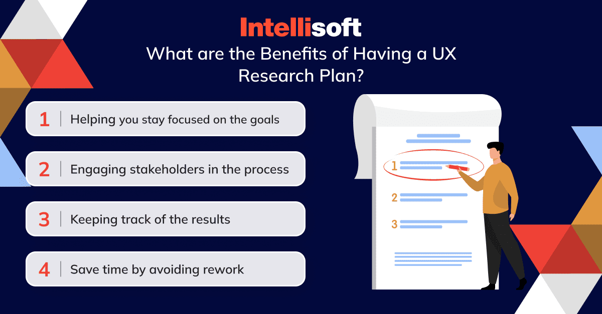 benefits of UX research plan
