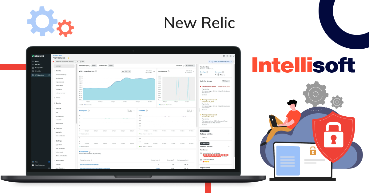New Relic Interface