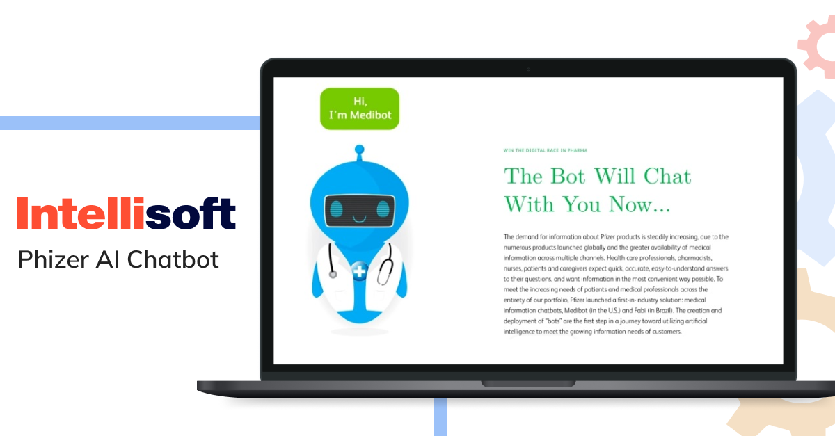 Phizer AI chatbot UI