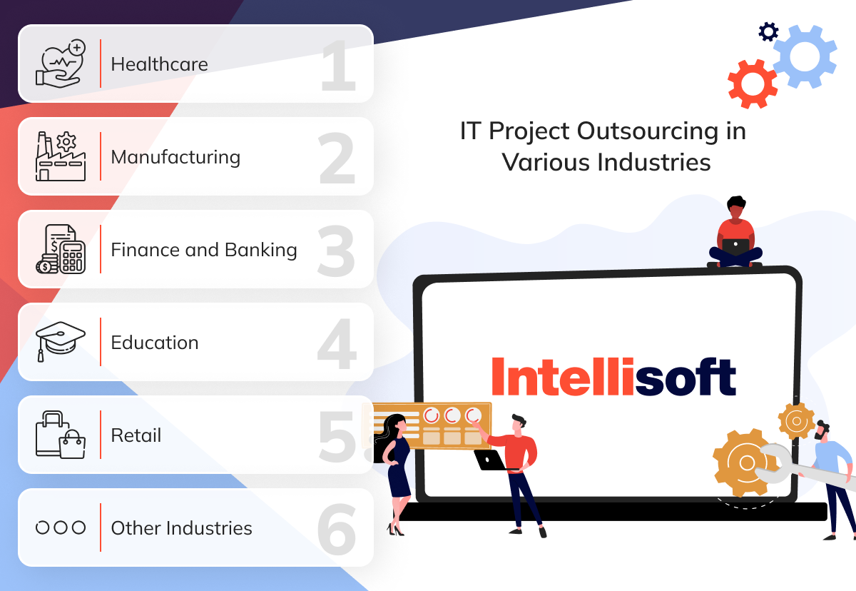 IT Project Outsourcing in Various Industries