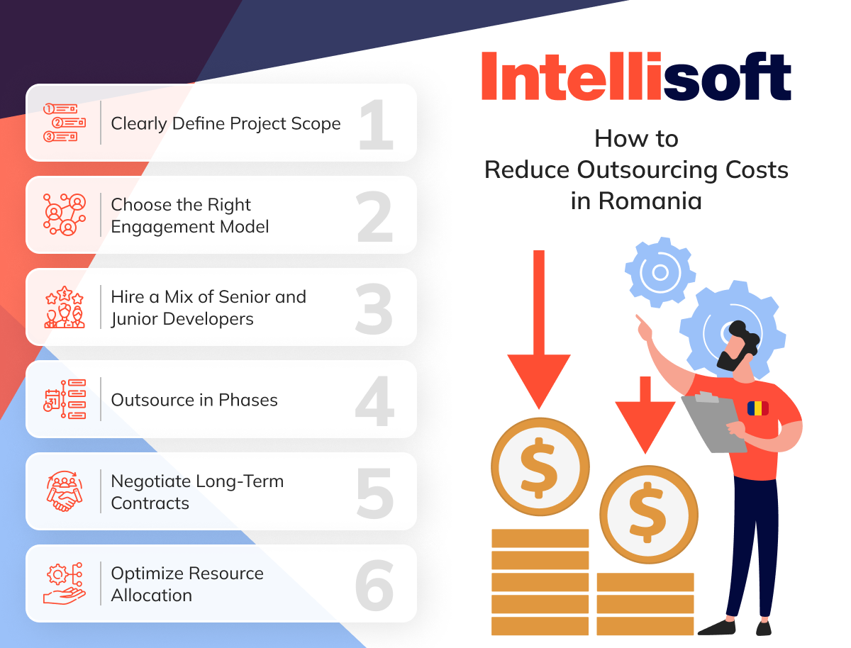 how to reduce outsourcing costs in romania